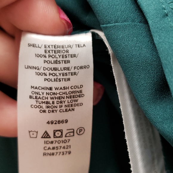 Midi Forrest green wrap dress - Picture 3 of 11